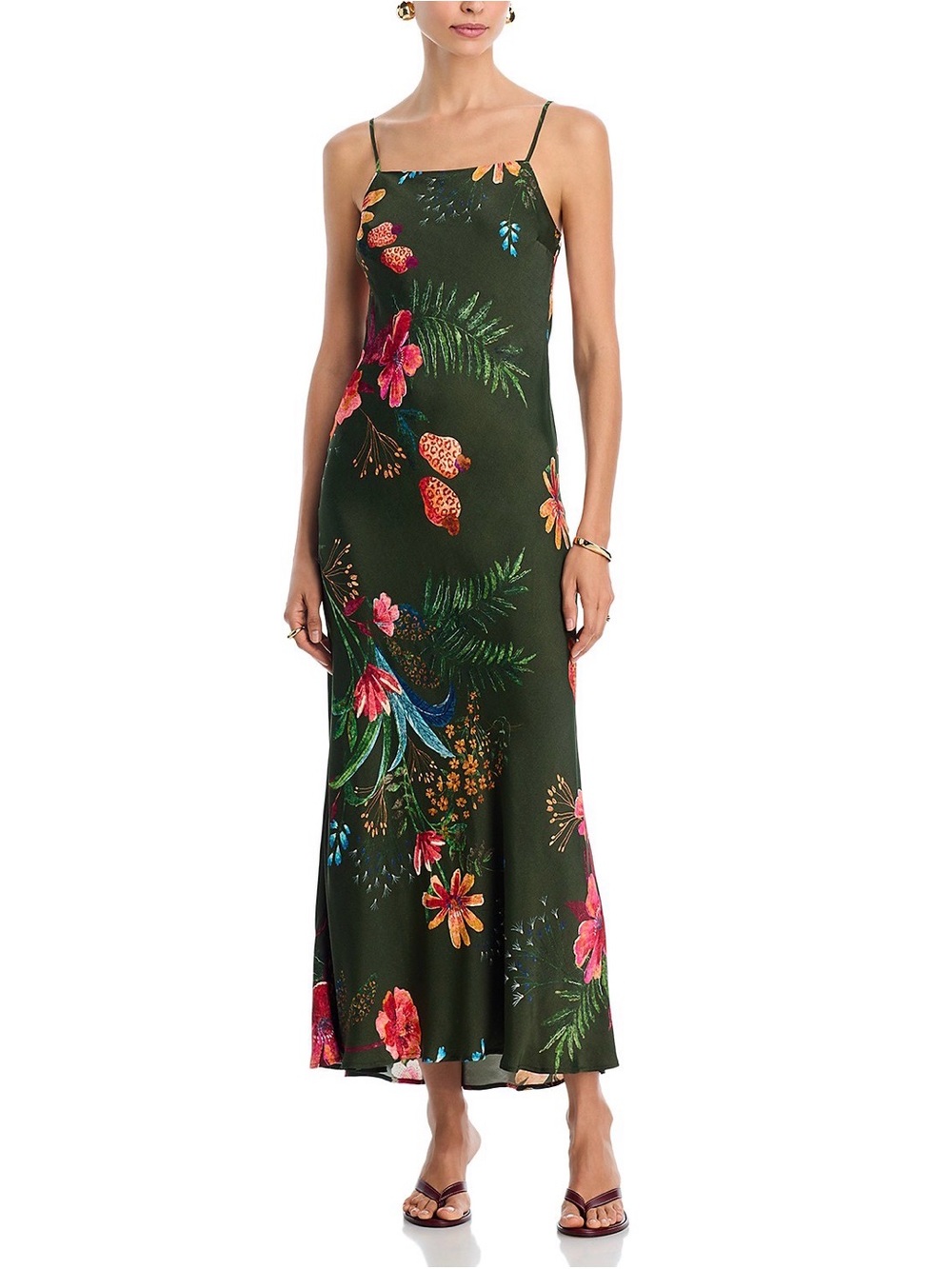 FARM RIO Leopard Flowers Dress – Leopard Flowers Black | New Without Tags